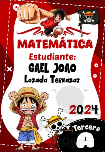 One Piece Caratula Matematica